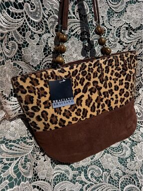 NWT Braciano leopard print